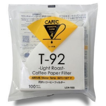 Filtre Cafec T-92 Light Roast V60-02 – 100 buc