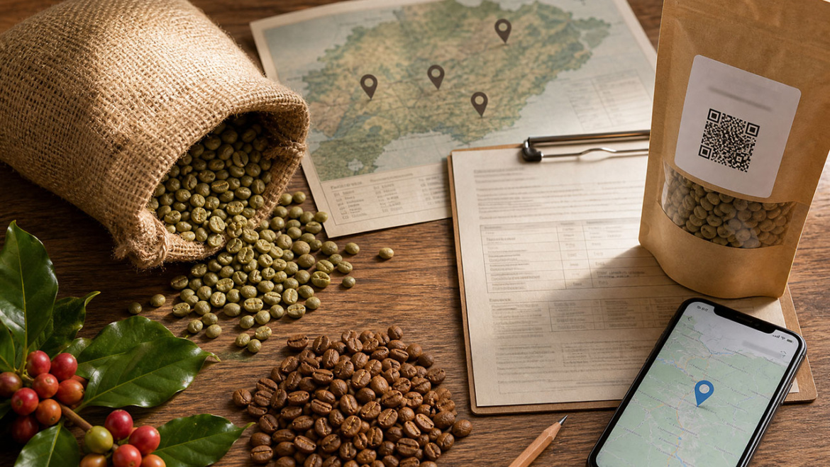 Trasabilitatea cafelei: de la fermier până la pungă