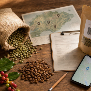 Trasabilitatea cafelei: de la fermier până la pungă